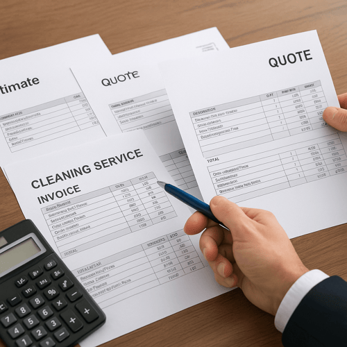 Comparing Commercial Cleaning Quotes