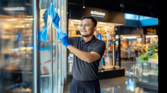 Mall Window Cleaner 