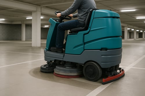 carpark cleaning
