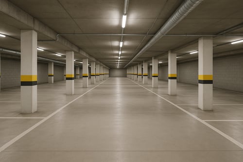 commercial carpark cleaning