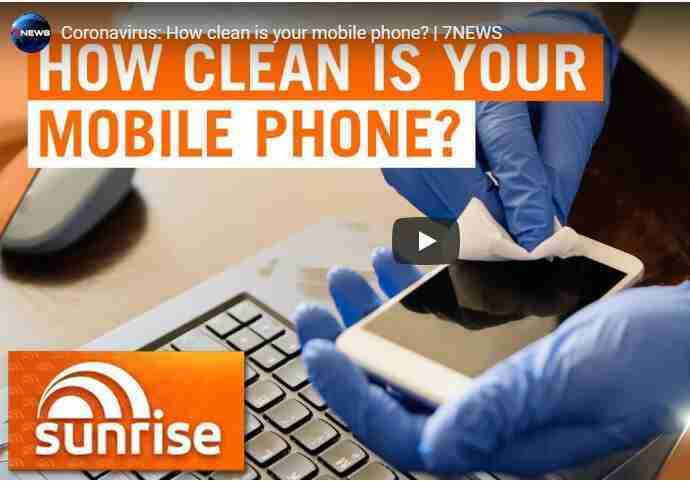 SUNRISE EXCLUSIVE: Keeping Your Phone Germ-Free